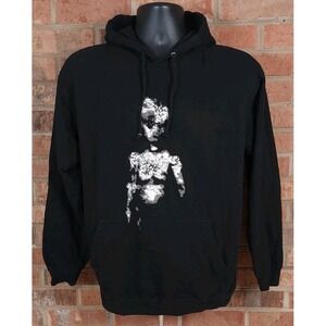 2 Neptune N Back Lucki Tour Hoodie Sweatshirt Pullover Black Size Medium